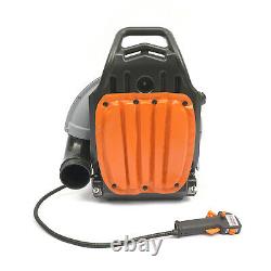 65cc 2-Stroke Gas Powered Backpack Leaf Blower Yard Garden Leaf Dust Sweeper US