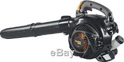 680 CFM 25cc Gas Leaf Blower Vacuum 2 Cycle Engine Strong Air Speed Cleaner Tool