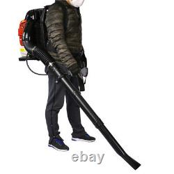 76CC 4 Stroke Commercial Backpack Leaf Blower 530 CFM Gas Powered Snow Blower