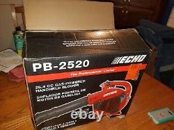 BRAND NEW ECHO PB-2520 Handheld Leaf Blower 170 MPH 25.4 CC Gas 2 Stroke 453 CFM