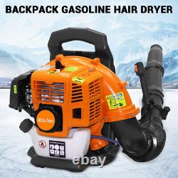 Backpack Gas Leaf Blower Gas/oline Snow Blowers 665 CFM 43 CC 2-Stroke Engine