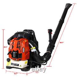 Backpack Leaf Blower 76cc 4 Stroke Gas Leaf Blower 750 CFM Cordless Handheld