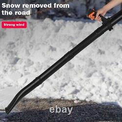 Backpack Leaf Blower Gas Powered Snow Blower 650 CFM 65CC 2-Stroke Engine 3.2HP