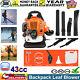 Backpack Leaf Blower Gas Powered Snow Blower 665cfm 270mph 43cc 2-stroke 3hp