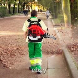 Backpack Leaf Blower High Performance Gas Powered Air Blower 2.3Hp 63CC 2-Stroke