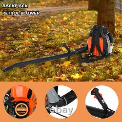 Black Friday Commercial Gas Grass Lawn Blower Backpack Leaf 65CC 2 Stroke