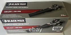Black Max 2-Cycle Gas Axial Fan Blower 520 CFM and 160 MPH BM25ABVNM