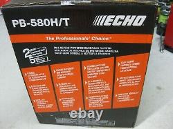 Brand New! 2020 ECHO PB-580T 58.2cc Gas Backpack Blower Professional Grade