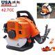 Commercial Backpack Leaf Blower Gas Powered Snow Blower 42.7cc 2-stroke Us Hot