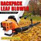 Commercial Gas Backpack Leaf Blower 2 Stroke 65cc Debris With Padded Harness