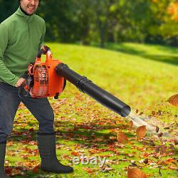 Commercial Gas Leaf Blower 7000rpm Gas-powered Handheld Blower 2-Strokes