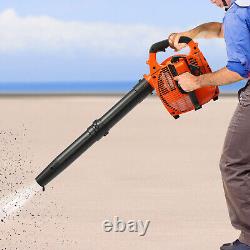 Commercial Gas Leaf Blower 7000rpm Gas-powered Handheld Blower 2-Strokes