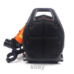 Commercial Gas Leaf Blower Backpack 2 Strokes 42.7CC Grass Lawn Blower 1.25kw