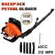 Commercial Gas Leaf Blower Backpack Gas-powered Backpack Blower 2-strokes 63cc
