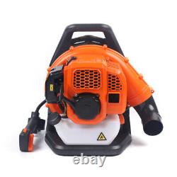Commercial Gas Leaf Blower Backpack Gas-powered Snow Blower 2-Strokes EB808