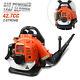Commercial Gas Powered Backpack Leaf Blower 2-stroke 42.7cc 175mph Gasoline New