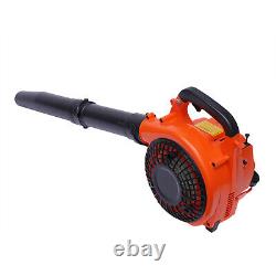 Commercial Gas Powered Leaf Blower 25.4CC Handheld Lightweight Grass Lawn Blower