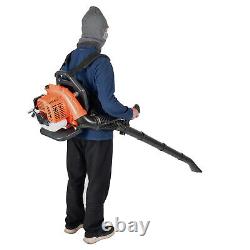 Commercial Gas Powered Leaf Blower Backpack Grass Blower 2 Stroke 42.7CC Engine