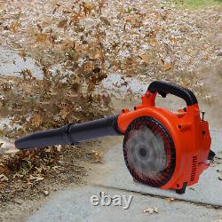 Commercial Handheld Leaf Blower Gas Powered 2-Stroke Heavy Duty Grass Yard Clean