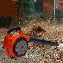 Commercial Handheld Leaf Blower Gas Powered 2-Stroke Heavy Duty Grass Yard Clean