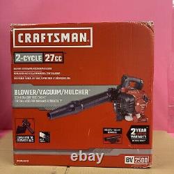 Craftsman BV2500 27 CC 2-Cycle Gas Leaf Blower/Vacuum/Mulcher (9631)