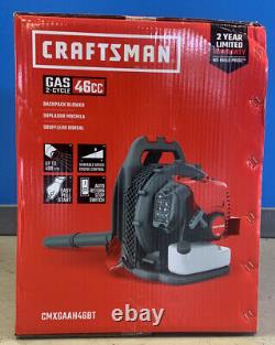 Craftsman CMXGAAH46BT 46cc 2-Cycle Gas Backpack Blower BRAND NEW SEALED