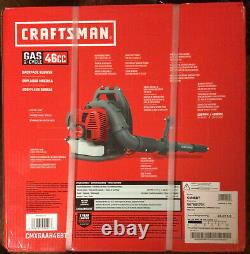 Craftsman Gas 2 Cycle 46cc Backpack Blower CMCXGAAH46BT New