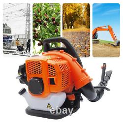 EB808 Gas Leaf Blower Backpack Gas-powered Backpack Blower 2 Strokes Commercial