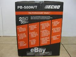 ECHO Backpack Gas Leaf Blower PB-580T 215 MPH 510 CFM 58.2cc 2-Stroke Cycle