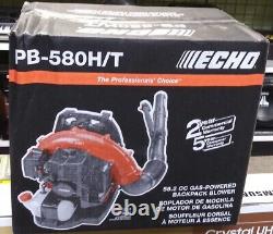 ECHO Backpack Leaf Blower 517 CFM 58.2cc Gas 2-Stroke PB580T