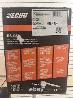 ECHO ES-250 165 MPH 391 CFM 25.4cc Gas Leaf Blower / Vacuum Brand New