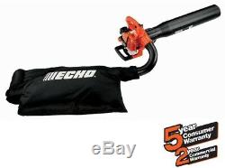 ECHO Leaf Blower Vacuum 165 MPH 391 CFM 25.4 cc Gas Three in 1 Tool