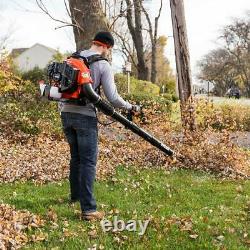 ECHO Leaf Blower With Tube Throttle Backpack 58.2-CC Gas 2-Stroke Cycle