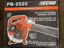 ECHO PB-2520 Handheld Gas Blower 453 CFM 25.4cc 2-Stroke Translucent Fuel Tank