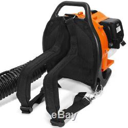 EPA Gas Leaf Blower 31CC Backpack Debris Powered 2-Stroke with Padded Harness