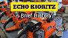 Echo Kioritz Vintage Chainsaw Collection A Brief History