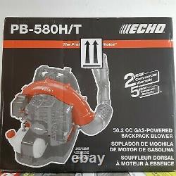 Echo PB-580HT 58.2 cc Gas 2-Stroke Cycle Backpack Leaf Blower