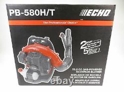 Echo PB-580H/T Gas 2-Stroke Cycle 216 MPH 517 CFM 58.2 cc Backpack Leaf Blower