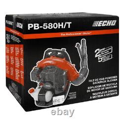 Echo PB-580T 216-MPH 517-CFM 58.2cc Gas 2-Stroke Cycle Backpack Leaf Blower New