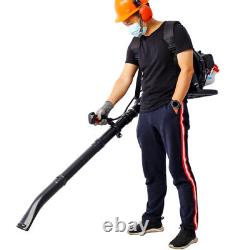 Gas Backpack Leaf Blower 52CC 2-Cycle with Extention Tube Green