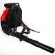 Gas Backpack Leaf Blower 79.4cc 2-stroke Powered Debris With Padded Harness Epa