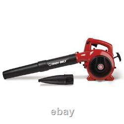 Gas Leaf Blower 200-MPH Interchangeable Nozzle Connection Recoil Start 2-Cycle