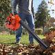 Gas Leaf Blower Handheld 2-stroke Cycle Commercial Heavy Duty Grass Yard Cleanup