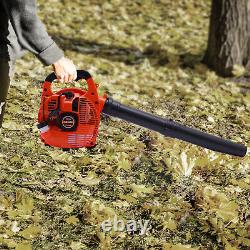 Gas Leaf Blower Handheld 2-Stroke Cycle Commercial Heavy Duty Grass Yard Cleanup