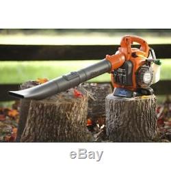 Gas Leaf Blower Handheld Powerful Reliable Efficient 125B 28-cc 2-Cycle 170-MPH