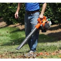Gas Leaf Blower Handheld Variable Speed Throttle Stop Switch Automatically Reset