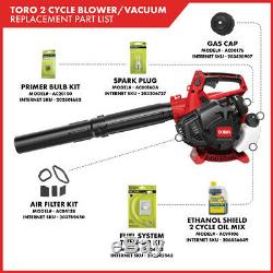 Gas Leaf Blower Vacuum Mulcher Toro 3-in-1 Pro Commercial Handheld 2 Cycle