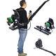 Gas Powered Backpack Leaf Blower 37.7cc 4-stroke Gas 580 Cfm Powerful Clearing