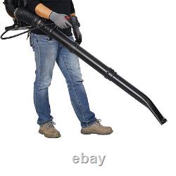 Gas Powered Backpack Leaf Blower 37.7cc 4-Stroke Gas 580 CFM Powerful Clearing