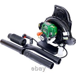 Gas Powered Backpack Leaf Blower 37.7cc 4-Stroke Gas 580 CFM Powerful Clearing